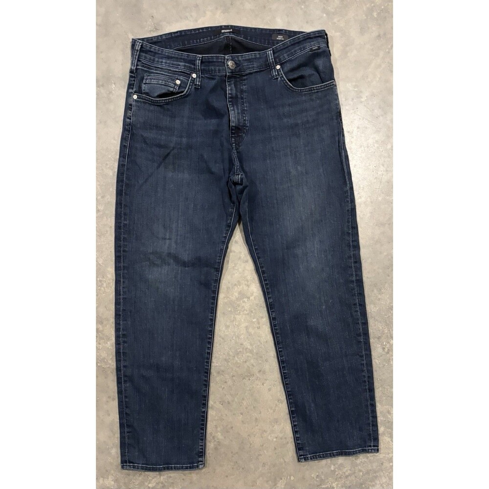 Mavi Jeans Zach Straight Leg Mens Size 38/30 Blue Denim Stretch Jeans